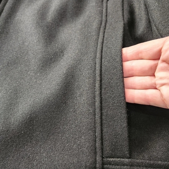 Calvin Klein Wool Insulated Coat, Smoky Black, Men's Large - Picture 5 of 11